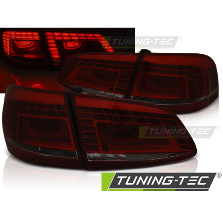 Fanali Posteriori LED Rosso Fumé per Volkswagen Passat B7 Variant 10/2010-10/2014 (Cod. TT-LDVWE1)