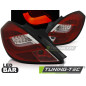 Fanali Posteriori LED Rosso/bianco per Opel Corsa D 3D 04/2006-2014 (Cod. TT-LDOP56)
