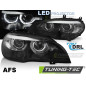 Fari Anteriori Angel Eyes per BMW X5 E70 Xenon OEM 2007-2013 (Cod. TT-LPBMN8)