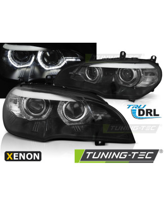 Fari Anteriori Angel Eyes per BMW X5 E70 2007-2010 (Cod. TT-LPBMJ8)