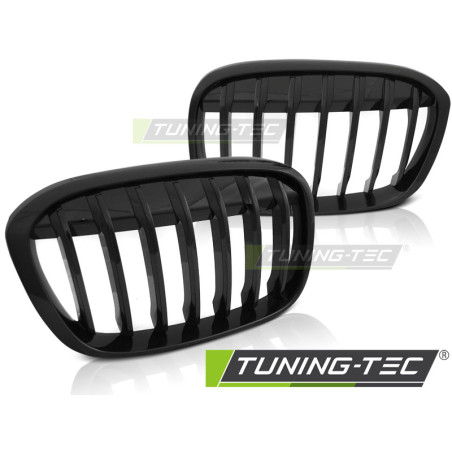 Griglia Frontale Nero Lucido Nero per BMW X1 F48 2015-2020 (Cod. TT-GRBMA2)