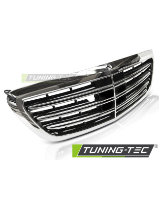 Griglia Frontale per Mercedes-Benz S-class W222 With Night View 2013-2020 (Cod. TT-GRME40)
