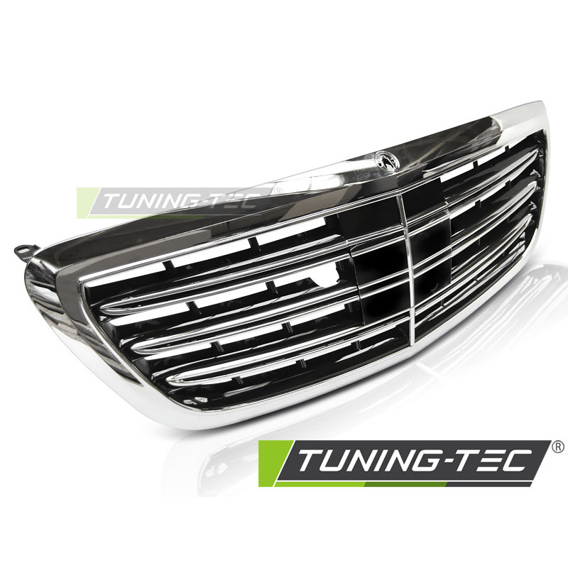 Griglia Frontale per Mercedes-Benz S-class W222 With Night View 2013-2020 (Cod. TT-GRME40)