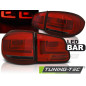 Fanali Posteriori LED Rosso Fumé per Volkswagen Tiguan 2007-07/2011 (Cod. TT-LDVWH4)