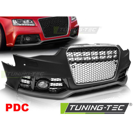 Paraurti Anteriore Cromato Nero per Audi A5 2011-2016 (Cod. TT-ZPAU29)