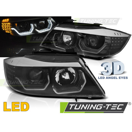 Fari Anteriori Angel Eyes per BMW E90/E91 2005-2008 (Cod. TT-LPBMK8)
