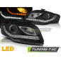 Fari Anteriori Luci Diurne Nero per Audi A4 B7 11/2004-03/2008 (Cod. TT-LPAUE5)