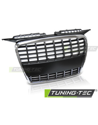 Griglia Frontale Cromato Nero per Audi A3 2005-2008 (Cod. TT-GRAU59)