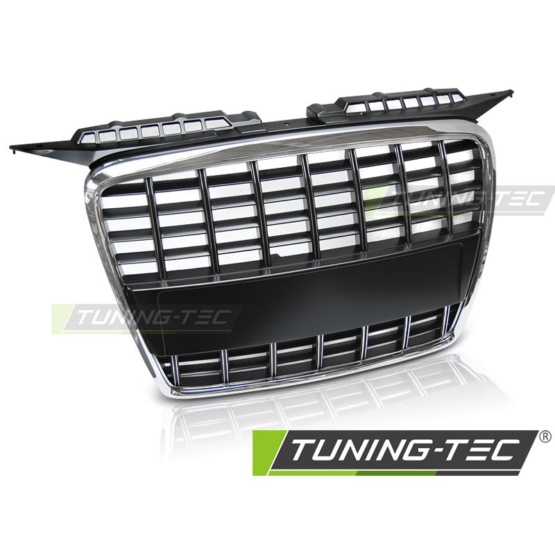 Griglia Frontale Cromato Nero per Audi A3 2005-2008 (Cod. TT-GRAU59)