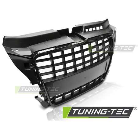 Griglia Frontale Nero Lucido Nero per Audi A3 2008-2012 (Cod. TT-GRAU63)