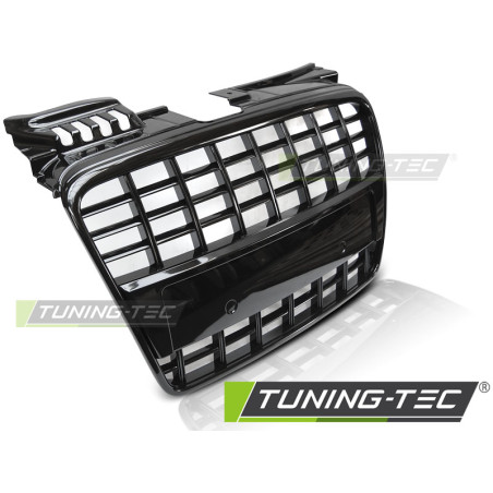 Griglia Frontale Nero Lucido Nero per Audi A4 B7 2004-2008 (Cod. TT-GRAU68)