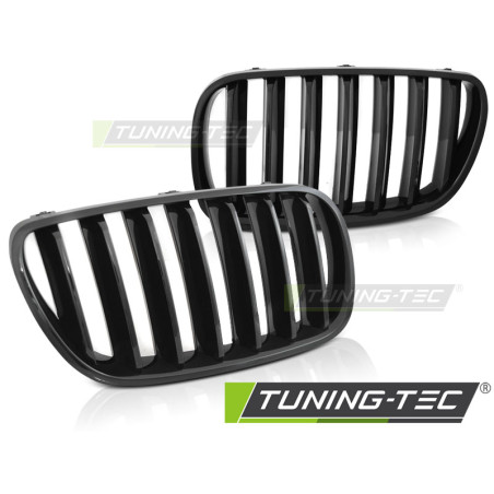 Griglia Frontale Nero Lucido Nero per BMW X3 E83 Lci 2006-2010 (Cod. TT-GRBMB4)