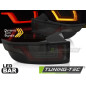 Fanali Posteriori LED Nero Rosso Fumé per Land Rover Range Rover Evoque 2011-2018 (Cod. TT-LDLR13)