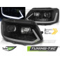 Fari Anteriori Nero per Volkswagen T5 2010-2015 (Cod. TT-LPVWR7)