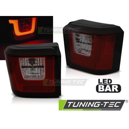 Fanali Posteriori LED Rosso Fumé per Volkswagen T4 1990-03/2003 (Cod. TT-LDVWM1)