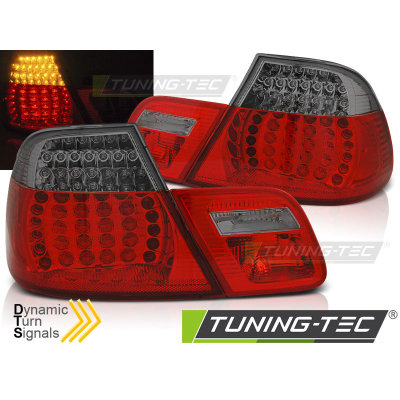 Fanali Posteriori LED Rosso Fumé per BMW E46 04/1999-03/2003 (Cod. TT-LDBMI0)
