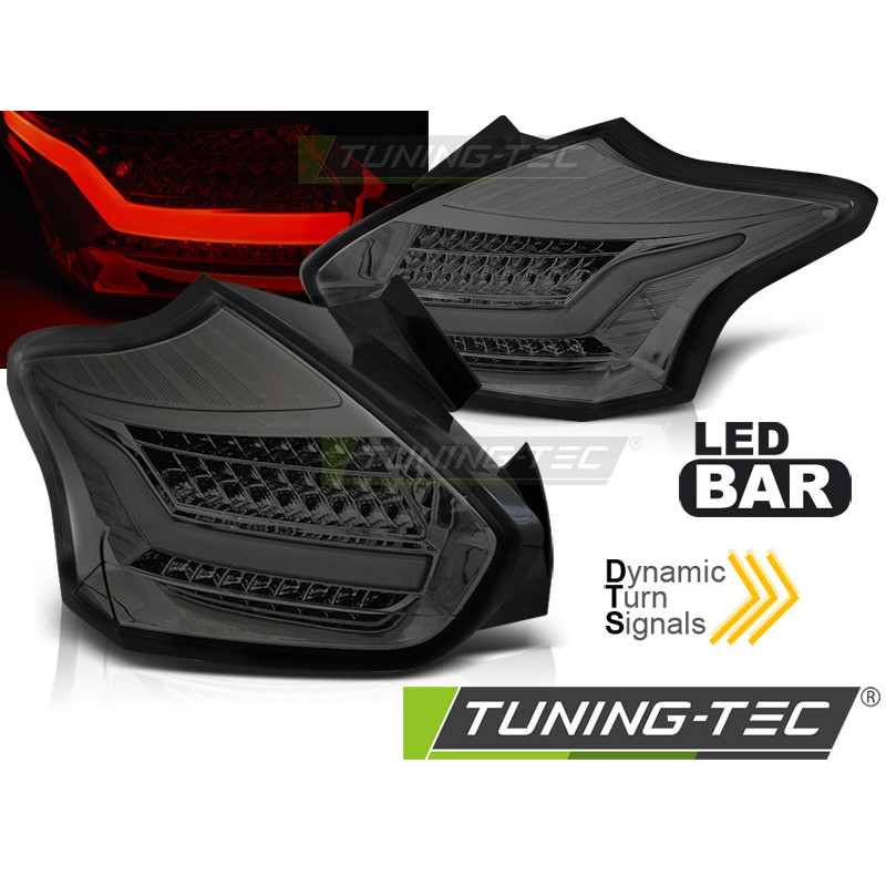 Fanali Posteriori LED per Ford Focus 3 Seq 2015-2018 (Cod. TT-LDFO62)