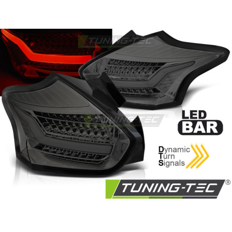 Fanali Posteriori LED per Ford Focus 3 Seq 2015-2018 (Cod. TT-LDFO62)