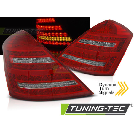 Fanali Posteriori LED Rosso/bianco per Mercedes-Benz W221 S-klasa 2005-2009 (Cod. TT-LDMED0)