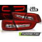 Fanali Posteriori LED Rosso/bianco per Mitsubishi Lancer 8 2008-2011 (Cod. TT-LDMI08)