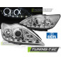 Fari Anteriori Angel Eyes per Ford Focus Ii Ccfl 02/2008-2010 (Cod. TT-LPFO82)