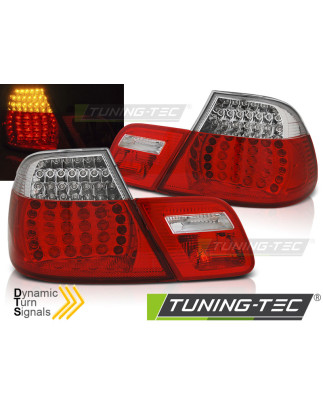 Fanali Posteriori LED Rosso/bianco per BMW E46 04/1999-03/2003 (Cod. TT-LDBMH9)