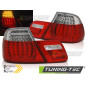 Fanali Posteriori LED Rosso/bianco per BMW E46 04/1999-03/2003 (Cod. TT-LDBMH9)
