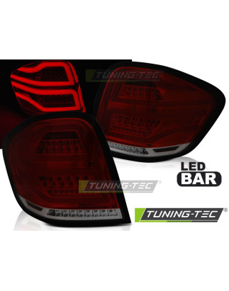 Fanali Posteriori LED Rosso Fumé per Mercedes-Benz Classe M W164 2009-2011 (Cod. TT-LDMEC2)