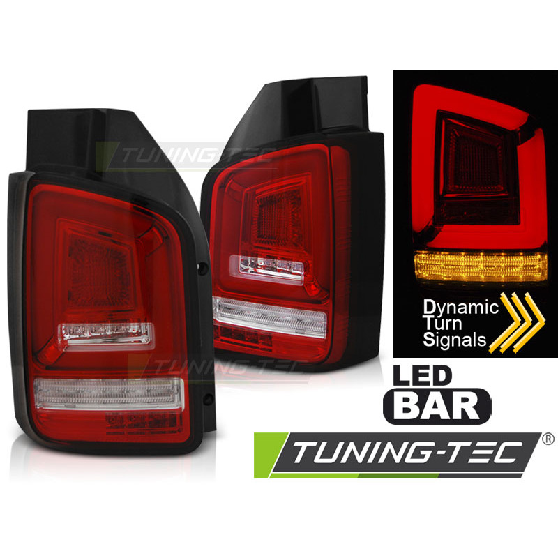 Fanali Posteriori LED per Volkswagen T5 04/2003-2009 (Cod. TT-LDVWL1)