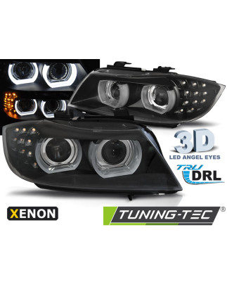 Fari Anteriori Angel Eyes per BMW E90/E91 2009-2011 (Cod. TT-LPBML2)