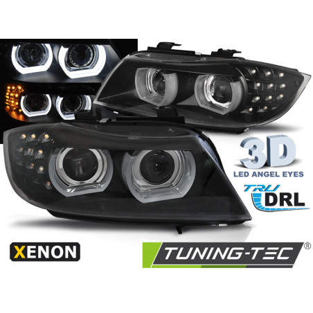 Fari Anteriori Angel Eyes per BMW E90/E91 2009-2011 (Cod. TT-LPBML2)