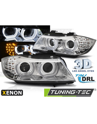 Fari Anteriori Angel Eyes per BMW E90/E91 2009-2011 (Cod. TT-LPBML1)