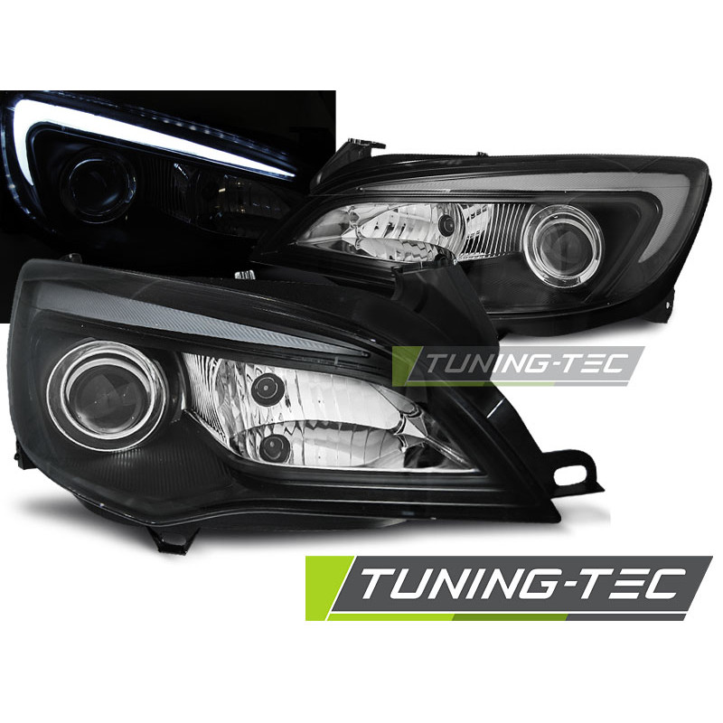 Fanali Posteriori Nero per Opel Astra J 2010-2015 (Cod. TT-LPOPA1)
