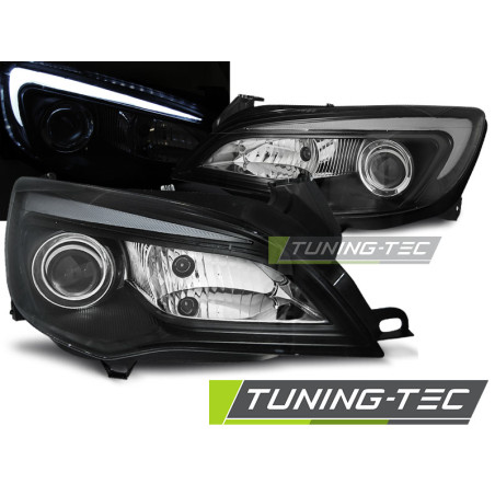 Fanali Posteriori Nero per Opel Astra J 2010-2015 (Cod. TT-LPOPA1)