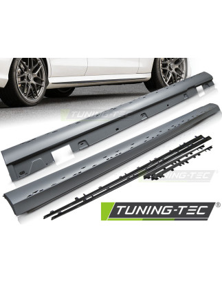 Minigonne Laterali Nero Lucido Nero per Mercedes-Benz Classe e W213 2016-2023 (Cod. TT-PGME14)
