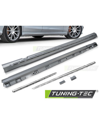 Minigonne Laterali Cromato per Mercedes-Benz S-klasa W222 Long Version 2013-2018 (Cod. TT-PGME13)