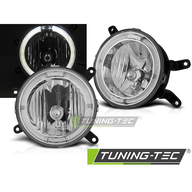 Fari Anteriori Angel Eyes per Ford Mustang 2004-2009 (Cod. TT-HAFO01)