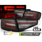 Fanali Posteriori LED Nero per Audi A4 B8 OEM 2012-2015 (Cod. TT-LDAUH2)