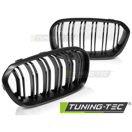 Griglia Frontale Doppia Barra Nero per BMW F20 F21 Lci 2015-2018 (Cod. TT-GRBM98)