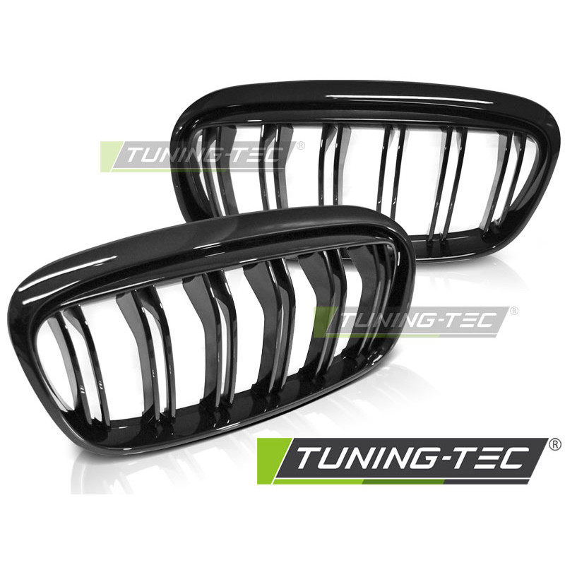 Griglia Frontale Nero Lucido Doppia Barra Nero per BMW F45/F46 2014-2018 (Cod. TT-GRBMA0)