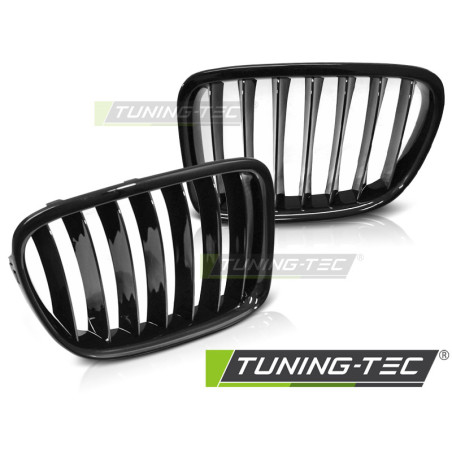 Griglia Frontale Nero Lucido Nero per BMW X1 E84 Lci 2012-2014 (Cod. TT-GRBMB3)