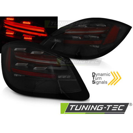 Fanali Posteriori LED Nero per Porsche Boxster/cayman 987 2009-2012 (Cod. TT-LDPO23)