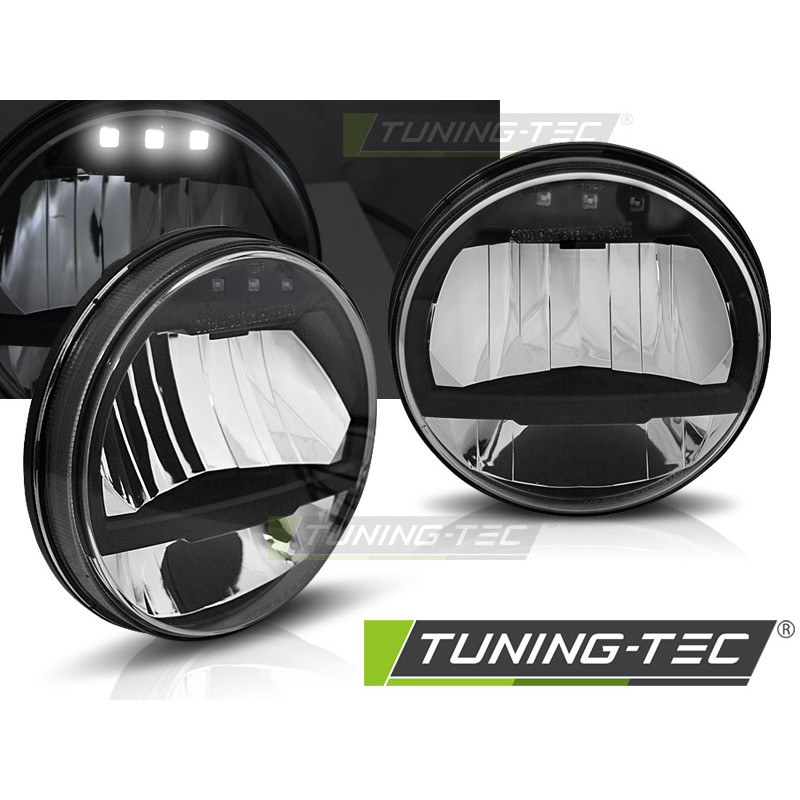 Fari Anteriori LED per Chrysler Jeep Wrangler Jk 2007-2018 (Cod. TT-LPCH27)