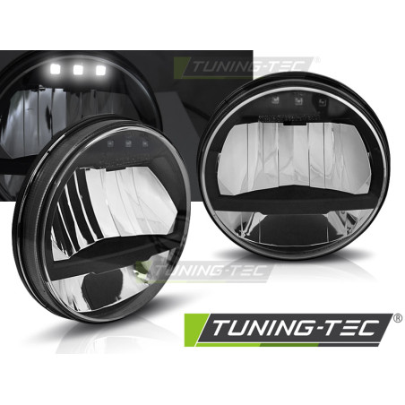 Fari Anteriori LED per Chrysler Jeep Wrangler Jk 2007-2018 (Cod. TT-LPCH27)