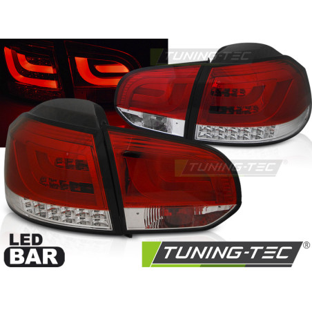 Fanali Posteriori LED per Volkswagen Golf 6 10/2008-2012 (Cod. TT-LDVWM8)