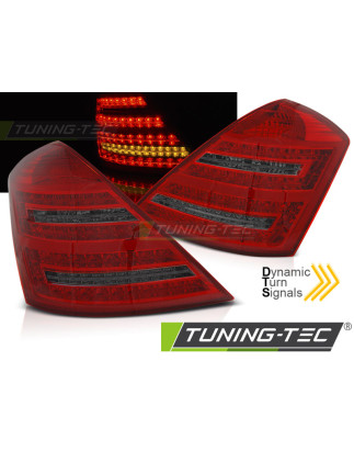 Fanali Posteriori LED Rosso Fumé per Mercedes-Benz W221 S-klasa 2005-2009 (Cod. TT-LDMED1)