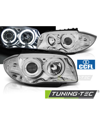 Fari Anteriori Angel Eyes per BMW 1 E87/E81/82/88 2004-2011 (Cod. TT-LPBMM5)