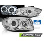 Fari Anteriori Angel Eyes per BMW 1 E87/E81/82/88 2004-2011 (Cod. TT-LPBMM5)
