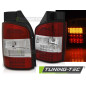 Fanali Posteriori LED Rosso/bianco per Volkswagen T5 Transporter 2010-2015 (Cod. TT-LDVWN6)