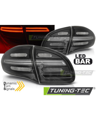 Fanali Posteriori LED Nero per Porsche Cayenne 2010-2015 (Cod. TT-LDPO32)